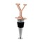 Reusable Wine Cork Bottle Wine Stopper Top Closer Seal with Rose Gold Letter